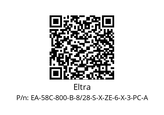   Eltra EA-58C-800-B-8/28-S-X-ZE-6-X-3-PC-A