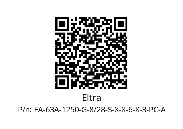   Eltra EA-63A-1250-G-8/28-S-X-X-6-X-3-PC-A