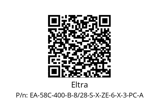   Eltra EA-58C-400-B-8/28-S-X-ZE-6-X-3-PC-A