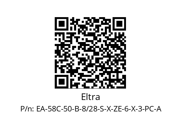   Eltra EA-58C-50-B-8/28-S-X-ZE-6-X-3-PC-A