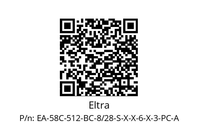   Eltra EA-58C-512-BC-8/28-S-X-X-6-X-3-PC-A