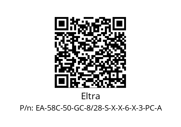   Eltra EA-58C-50-GC-8/28-S-X-X-6-X-3-PC-A