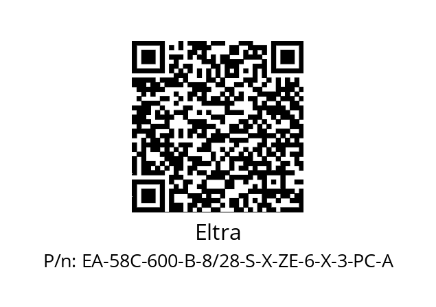   Eltra EA-58C-600-B-8/28-S-X-ZE-6-X-3-PC-A