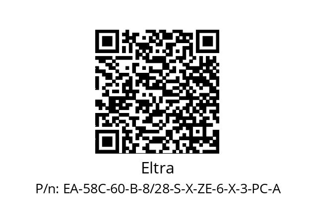   Eltra EA-58C-60-B-8/28-S-X-ZE-6-X-3-PC-A