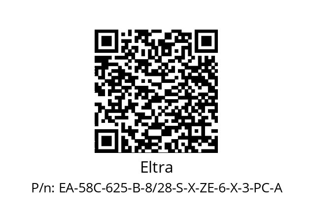   Eltra EA-58C-625-B-8/28-S-X-ZE-6-X-3-PC-A