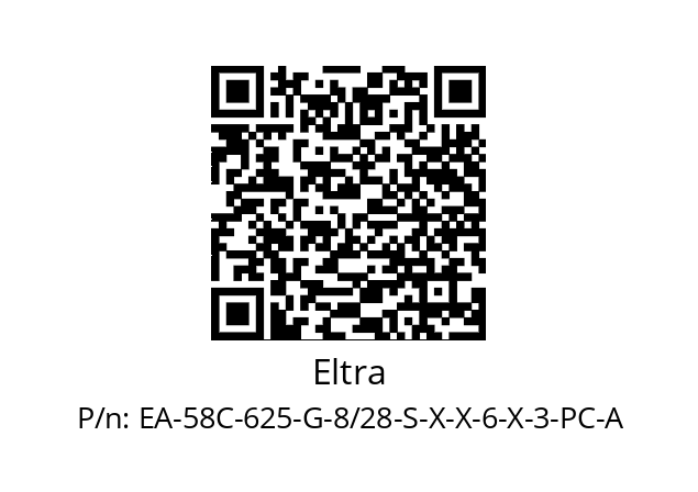   Eltra EA-58C-625-G-8/28-S-X-X-6-X-3-PC-A