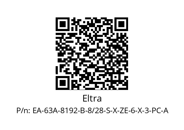   Eltra EA-63A-8192-B-8/28-S-X-ZE-6-X-3-PC-A