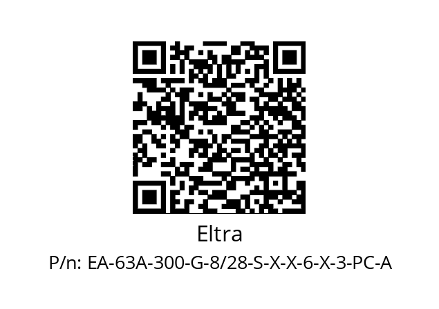   Eltra EA-63A-300-G-8/28-S-X-X-6-X-3-PC-A