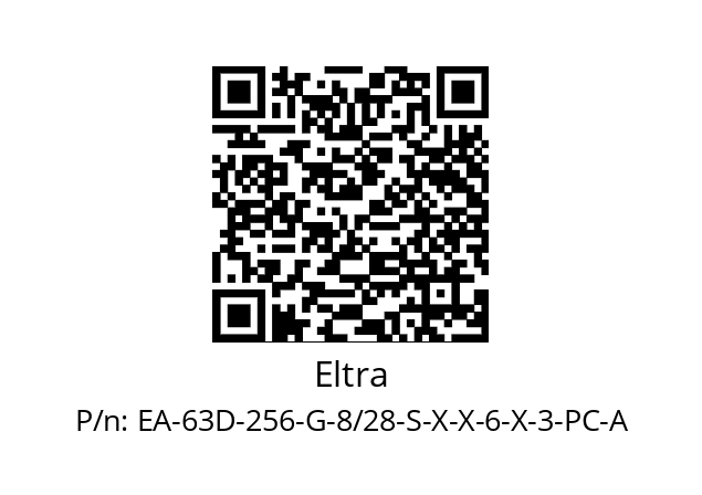   Eltra EA-63D-256-G-8/28-S-X-X-6-X-3-PC-A