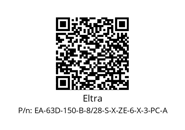   Eltra EA-63D-150-B-8/28-S-X-ZE-6-X-3-PC-A