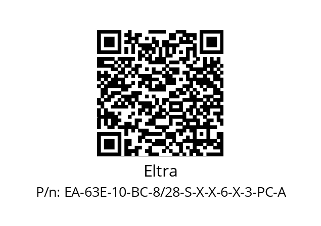   Eltra EA-63E-10-BC-8/28-S-X-X-6-X-3-PC-A