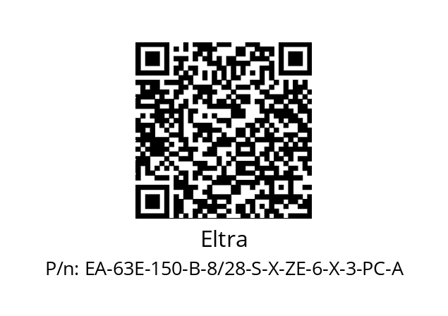   Eltra EA-63E-150-B-8/28-S-X-ZE-6-X-3-PC-A