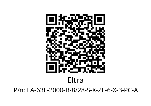   Eltra EA-63E-2000-B-8/28-S-X-ZE-6-X-3-PC-A