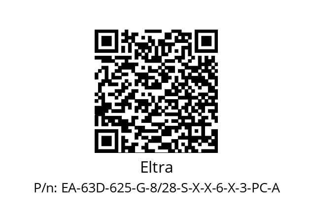   Eltra EA-63D-625-G-8/28-S-X-X-6-X-3-PC-A