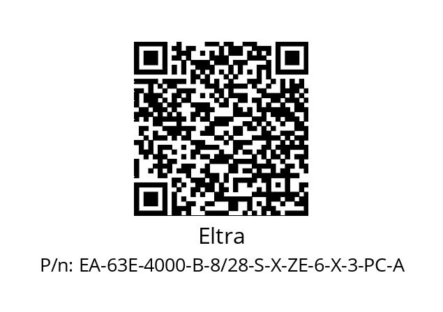   Eltra EA-63E-4000-B-8/28-S-X-ZE-6-X-3-PC-A