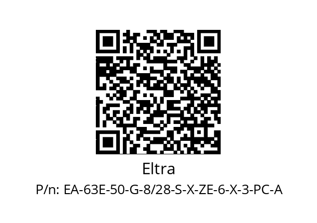   Eltra EA-63E-50-G-8/28-S-X-ZE-6-X-3-PC-A