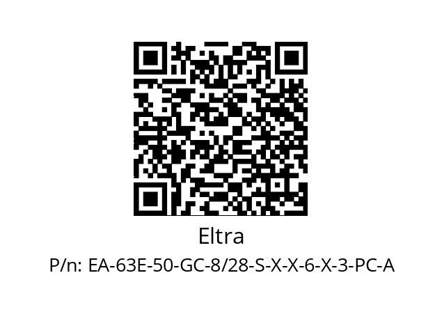   Eltra EA-63E-50-GC-8/28-S-X-X-6-X-3-PC-A