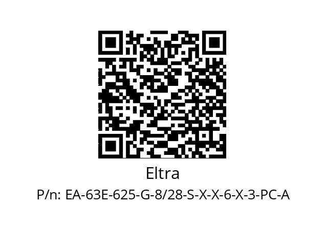   Eltra EA-63E-625-G-8/28-S-X-X-6-X-3-PC-A