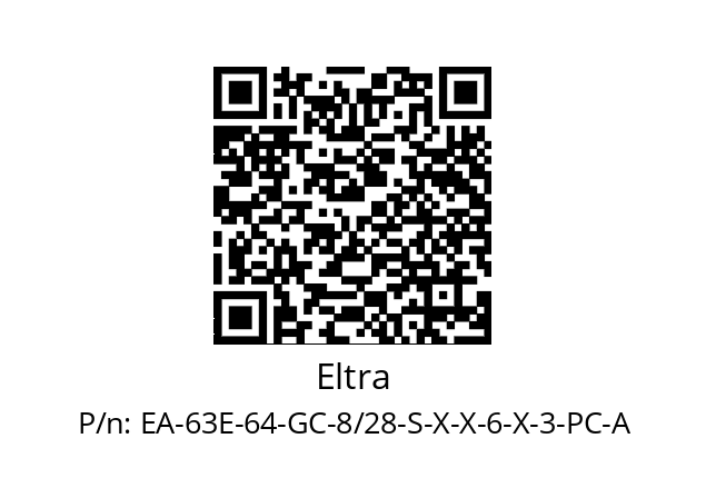   Eltra EA-63E-64-GC-8/28-S-X-X-6-X-3-PC-A