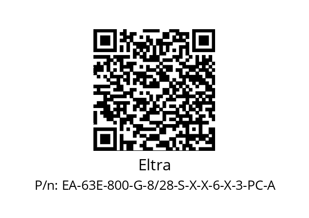   Eltra EA-63E-800-G-8/28-S-X-X-6-X-3-PC-A