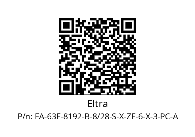   Eltra EA-63E-8192-B-8/28-S-X-ZE-6-X-3-PC-A