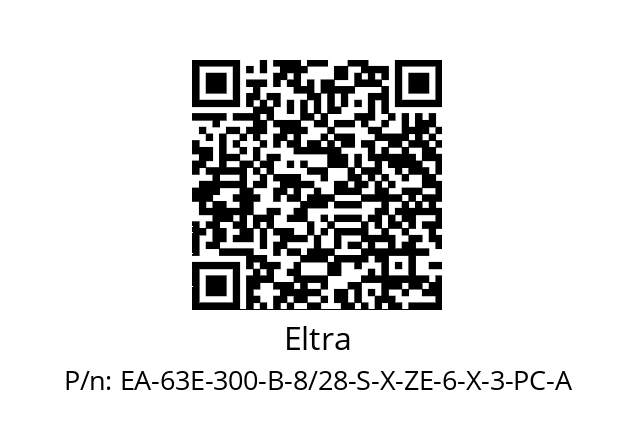   Eltra EA-63E-300-B-8/28-S-X-ZE-6-X-3-PC-A