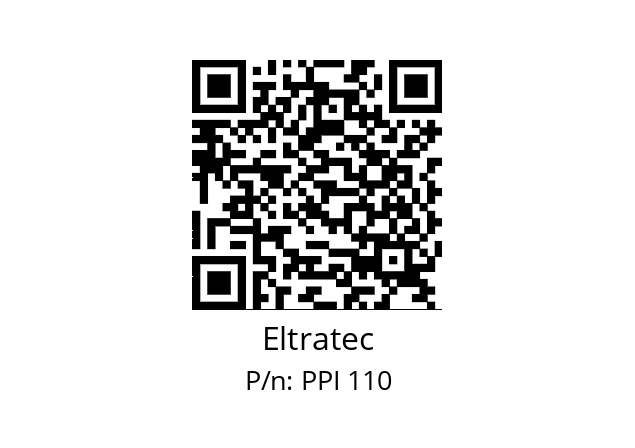   Eltratec PPI 110