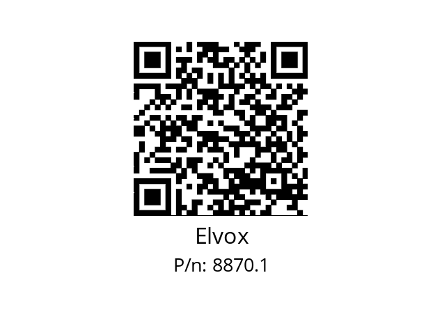   Elvox 8870.1