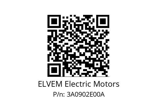   ELVEM Electric Motors 3A0902E00A