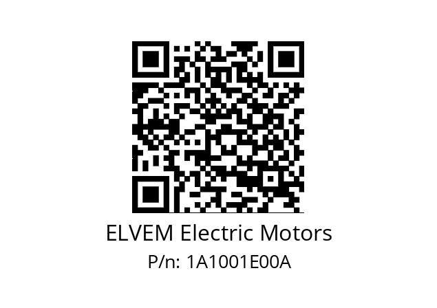   ELVEM Electric Motors 1A1001E00A