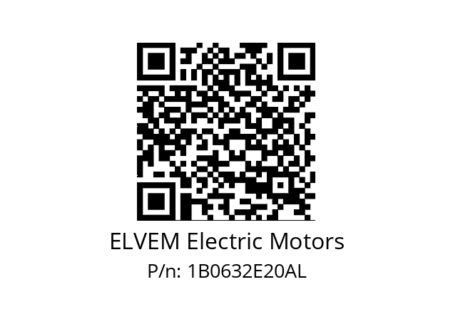   ELVEM Electric Motors 1B0632E20AL