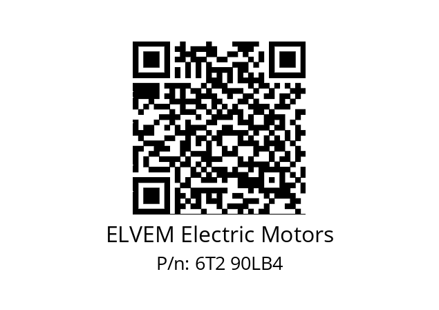   ELVEM Electric Motors 6T2 90LB4