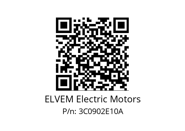   ELVEM Electric Motors 3C0902E10A