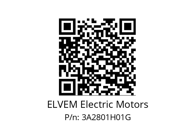   ELVEM Electric Motors 3A2801H01G