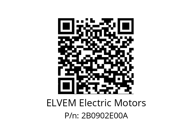   ELVEM Electric Motors 2B0902E00A