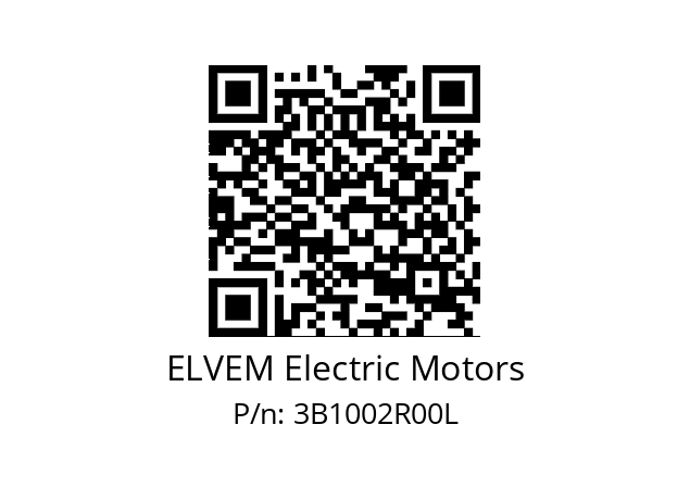   ELVEM Electric Motors 3B1002R00L