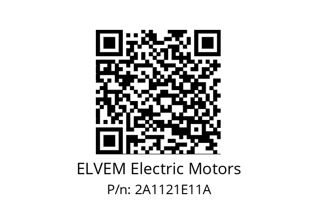   ELVEM Electric Motors 2A1121E11A