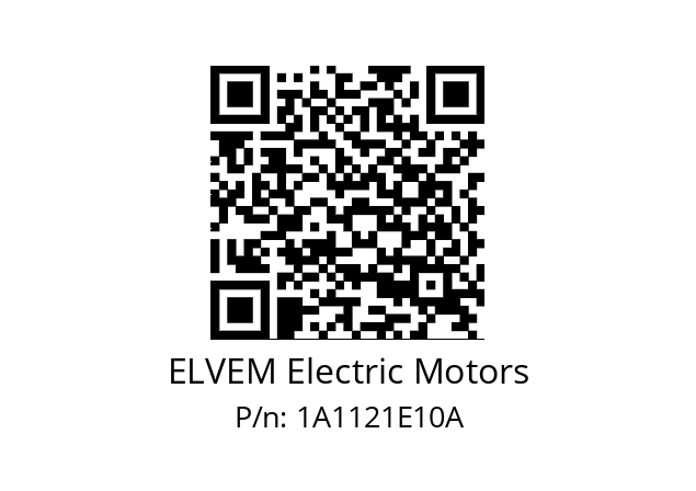   ELVEM Electric Motors 1A1121E10A