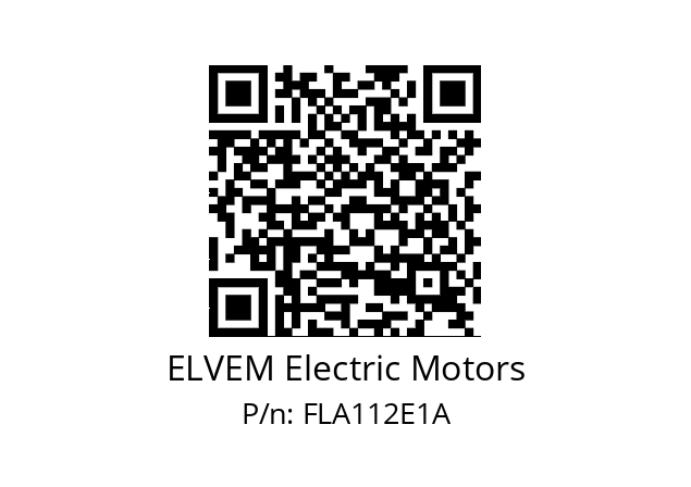   ELVEM Electric Motors FLA112E1A