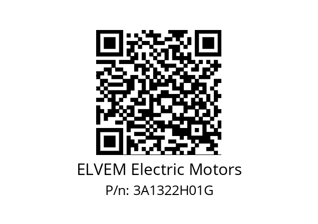   ELVEM Electric Motors 3A1322H01G