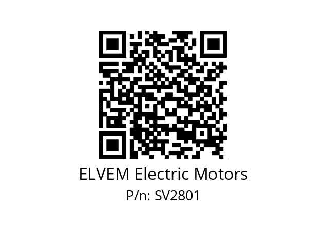   ELVEM Electric Motors SV2801