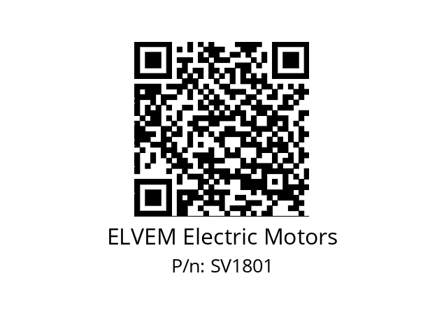   ELVEM Electric Motors SV1801