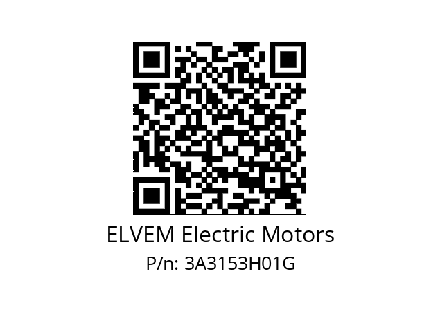   ELVEM Electric Motors 3A3153H01G