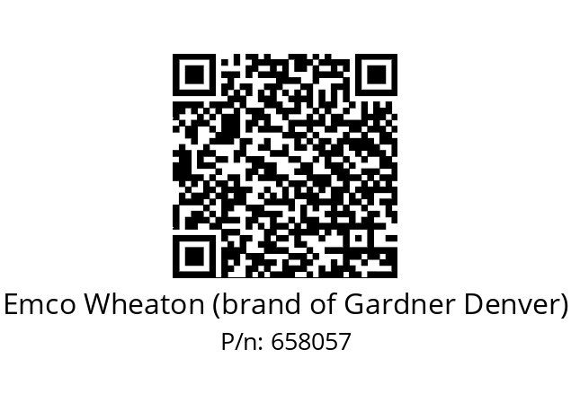   Emco Wheaton (brand of Gardner Denver) 658057