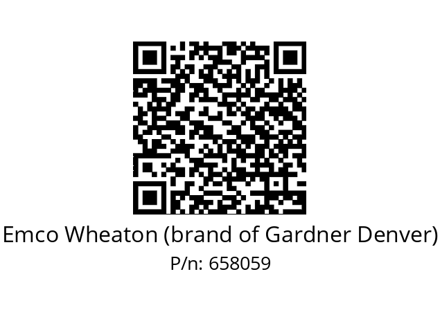   Emco Wheaton (brand of Gardner Denver) 658059