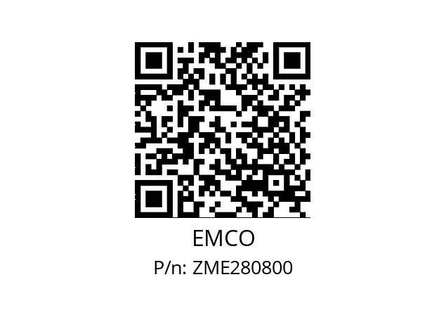   EMCO ZME280800