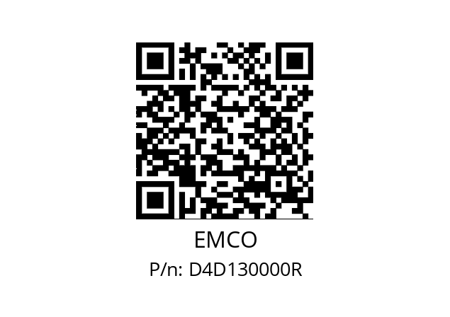   EMCO D4D130000R