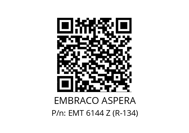   EMBRACO ASPERA EMT 6144 Z (R-134)