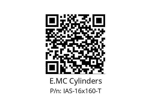   E.MC Cylinders IAS-16x160-T