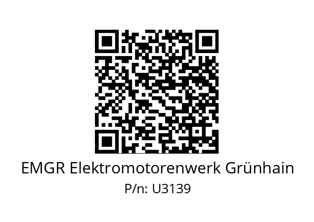   EMGR Elektromotorenwerk Grünhain U3139